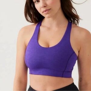 Outdoor Voices Doing Things Bra in Eggplant 🍆